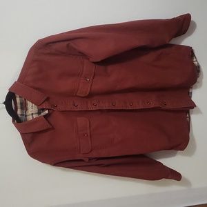 LL Bean Hurricane Flannel Lined shirt